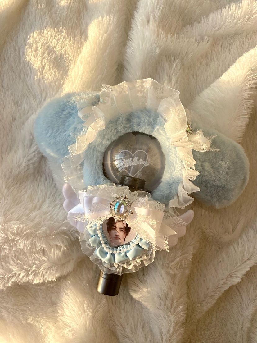 Blue🩵 Lightstick Covers For All Lightsticks – Hi-Ribbon