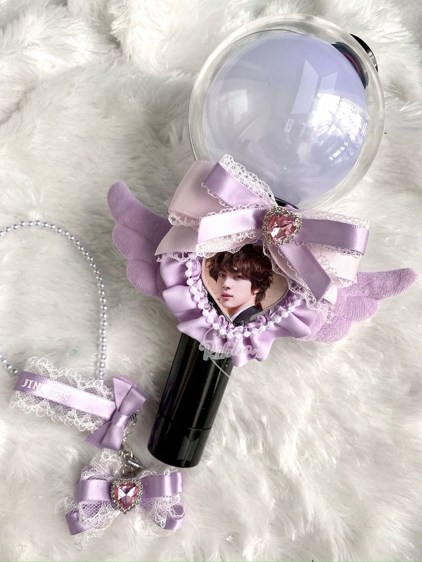 K-Pop Lightstick Wrist Strap (Personalized Name)