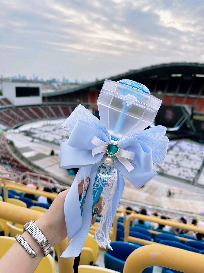 Light Stick Bow  Decorative Ribbon Bow for Concert Light Sticks✨