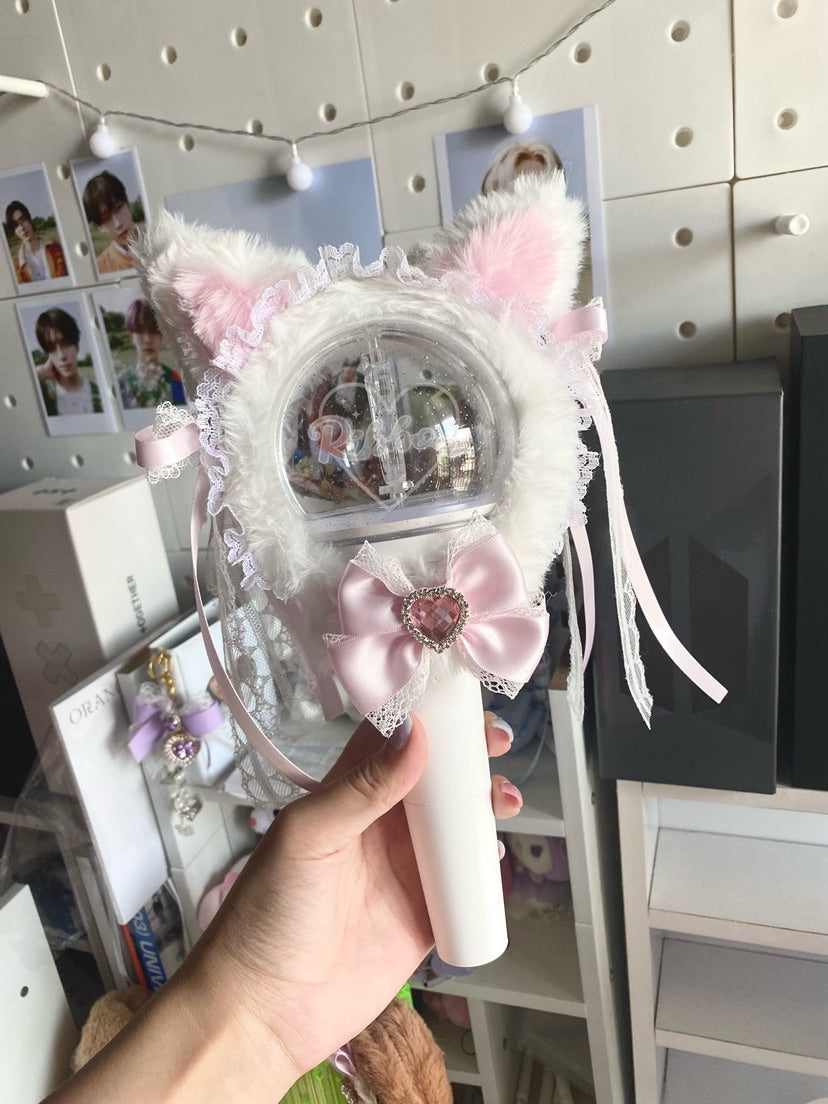 Cat Lightstick Cover 🐱Handmade  Fits All Lightsticks