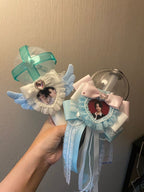 Kpop Lightstick Ribbon with Heart Photo Frame | Hi-Ribbon