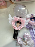 Custom Photo frame for K-Pop Lightsticks K-POPペンライト用♡ミニハートフレーム（全機種OK）