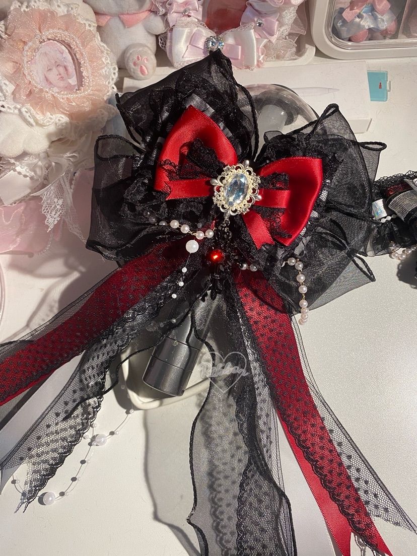 K-pop Light Stick Bow  Decorative Ribbon Bow for Concert Light Sticks