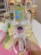 Kpop Lightstick Ribbon with Heart Photo Frame | Hi-Ribbon