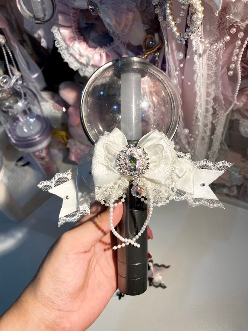 Handmade light stick Ribbon bow For All Lightsticks🎀