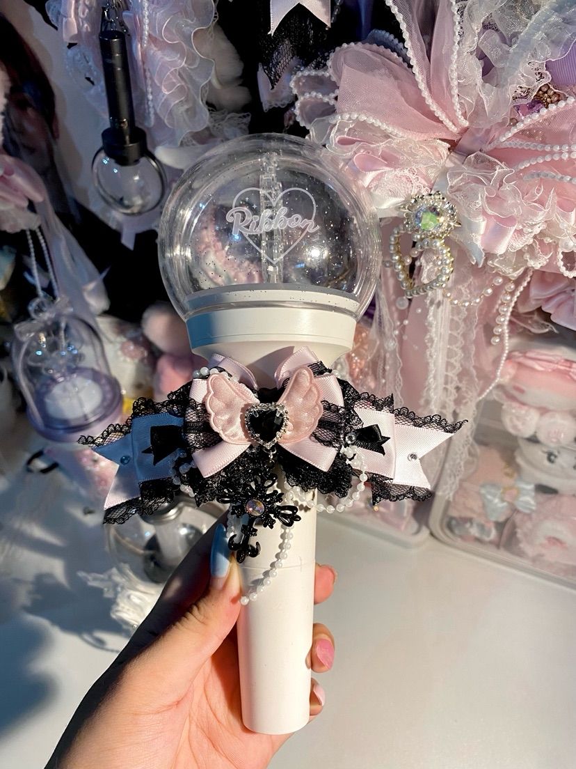 Handmade light stick Ribbon bow For All Lightsticks🎀