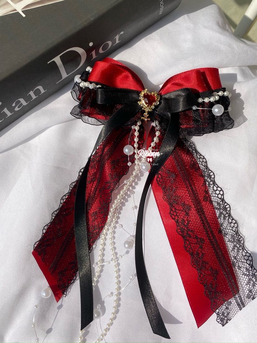 Lightstick Ribbon Bow | Handmade K-Pop Accessories