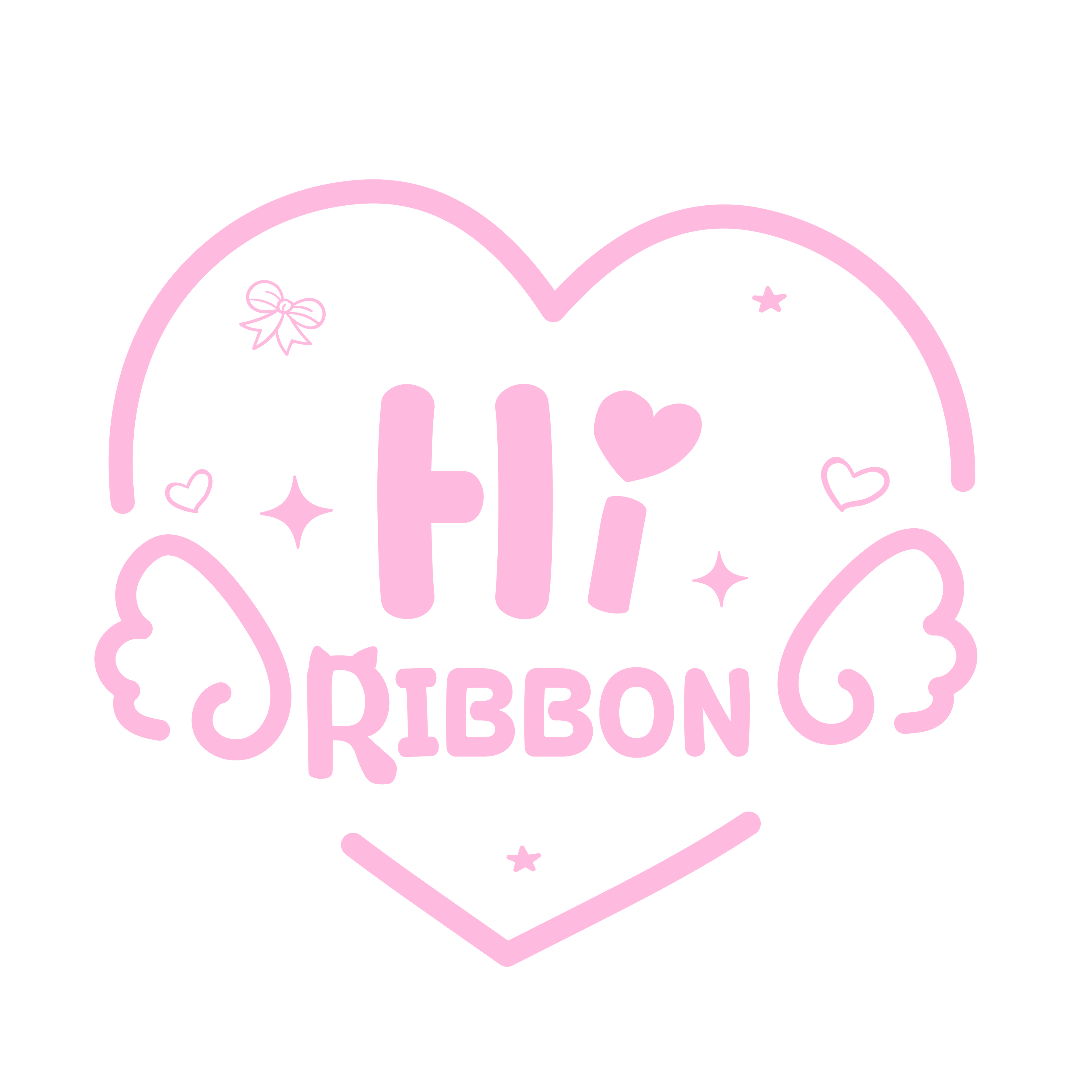 Custom Photo frame for K-Pop Lightsticks K-POPペンライト用♡ミニハートフレーム（全機種OK）